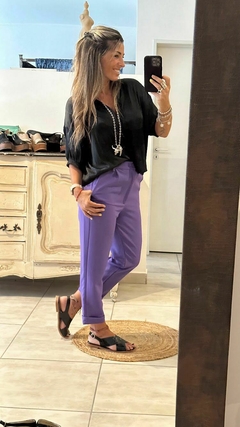Pantalon Sastrero Lou Violeta