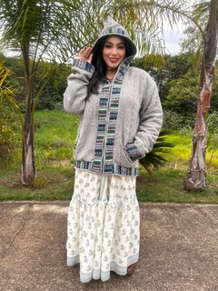 Agasalho PERUANO Cinza Unissex - comprar online