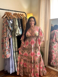 ❌Esgotado! Vestido flor de lis - Hu lalaaa