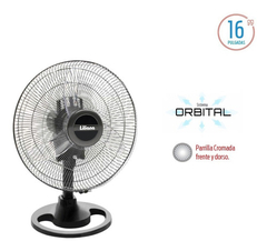 Ventilador De Mesa Liliana Vsoc16 16 Orbital Cromado