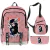 Demon Slayer Anime Mochilas para meninos e meninas, Kimetsu No Yaiba, Tomioka Gi - lima importação