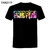 Homens e mulheres de manga curta 3D camiseta com gola redonda, camiseta esportiv - loja online