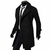 Marca de moda outono jaqueta longa trench coat masculina de alta qualidade fino - lima importação