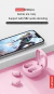 Lenovo-XT62 TWS Fones De Ouvido, Sem Fio, Bluetooth 5.3, Wi-Fi Sport Headphones, Redução de Ruídos, Touch Control Earbuds, Novo original 2023 - lima importação