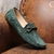 Mocassins artesanais de couro genuíno para homem, deslizar em mocassins para ho - comprar online