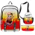 Imagem do Demon Slayer Anime Mochilas para meninos e meninas, Kimetsu No Yaiba, Tomioka Gi