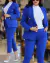 Imagem do Novo 2023 OL Design Formal Business Blazer Ternos e Calças das Mulheres Duas Pe