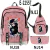 Demon Slayer Anime Mochilas para meninos e meninas, Kimetsu No Yaiba, Tomioka Gi