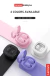 Lenovo-XT62 TWS Fones De Ouvido, Sem Fio, Bluetooth 5.3, Wi-Fi Sport Headphones, Redução de Ruídos, Touch Control Earbuds, Novo original 2023 - loja online