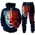 Homens e Mulheres do Halloween Palhaço 3D Impresso Hoodies e Calças Suit, Horr - comprar online
