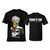T-shirts 3D Print extragrandes para meninos e meninas, jogo, fogo livre, luta, s