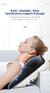 Jinkairui-Shiatsu Massageador Corporal Elétrico com Dispositivo de Massagem Vib