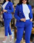 Novo 2023 OL Design Formal Business Blazer Ternos e Calças das Mulheres Duas Pe - loja online