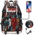 Imagem do Anime Ninja Narutoes Uzumaki Sasuke Mochila, Mochila de Carregamento USB, Viagem