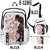Danganronpa Monokuma Japão Anime Mochila Set para Crianças, Meninos, Meninas C - loja online