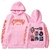 Homens e mulheres Motosserra Anime Hoodies, Moletons com capuz, Streetwear velo, na internet
