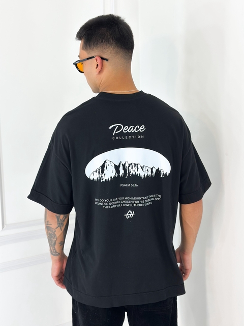 Camiseta Oversized Choice Mount Preto - comprar online