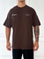 Camiseta Oversized Choice Peace Marrom - comprar online