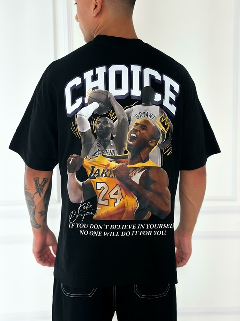 Camiseta Oversized Kobe Preta - comprar online