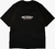 Camiseta Oversized The Future Preta na internet