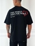 Camiseta Oversized Heart Peace Preta na internet