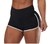 Short para Ginástica Atlética de cintura Alta/ sem estampa.