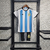 Kit Infantil Argentina I Adidas 23/24 - Azul com detalhes em Branco -