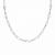 Colar Choker Feminino Elos Longos Cartier Em Prata 925 - comprar online