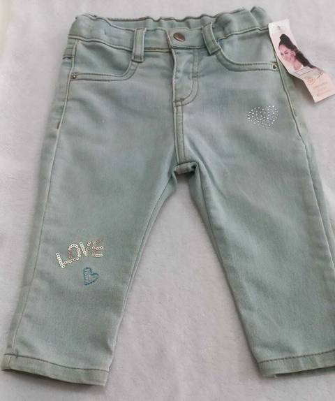 Calça Jeans Din Don Bebês Feminina
