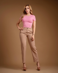 Pantalón café - comprar en línea