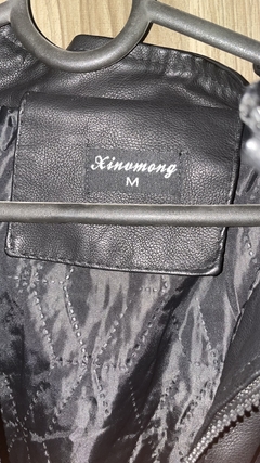 jaqueta de couro masculino slim m/m na internet