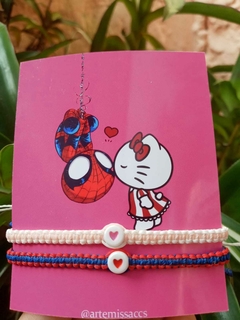 Spiderman y kitty