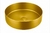 Cuba Aço Inox 36cm com Válvula p/ Lavatório Acabamento Dourado Escovado - Kromma CUB1032