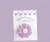 Vela margarida aromática + cartão personalizado - loja online