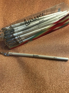 Lápis Para Olhos Branco Com Apontador - Luisance