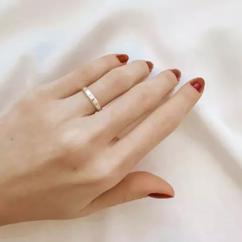 ALIANÇA LISA CHANFRADA - comprar online