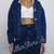campera de jean con simil piel - comprar online