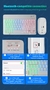 Conjunto de Teclado retroiluminado Bluetooth e mouse sem fio - comprar online
