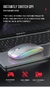 Mouse sem fio recarregável