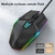 Mouse gamer com fio 1600 dpi óptico 6 botão mouse usb com luz de fundo rgb mud - comprar online