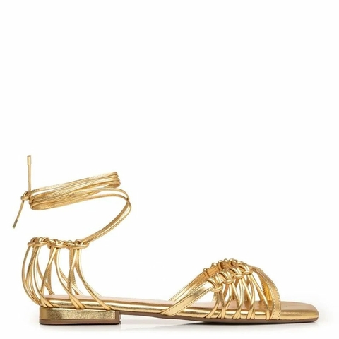 RASTEIRA DOURADA TIRAS NÓS - CONSTANCE