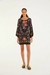 VESTIDO CURTO FLORAL BELLE - FARM