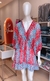 VESTIDO COM BABADO CURTO ESTAMPADO - Isi Maria Boutique