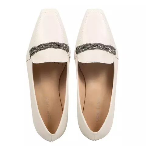 MOCASSIM OFF WHITE - CONSTANCE