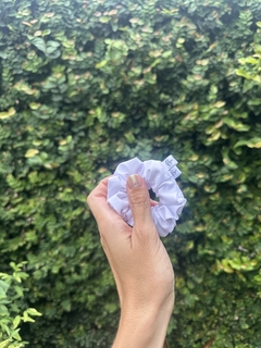 Par de Scrunchies Mini - Rosa Pastel