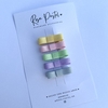 Set Rainbow - Hebillas Alejandra