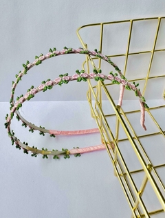 Diadema Rositas - Rosa Pastel
