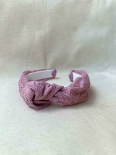Diadema Nudo Rose