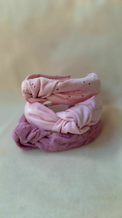 Diadema Nudo Rose - comprar online