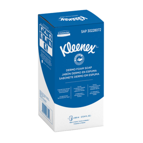 Sabonete Kleenex Dermo Espuma 800ml